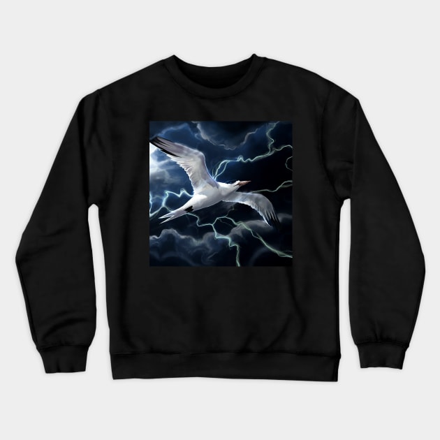 Storm Bird Crewneck Sweatshirt by Ashdoun